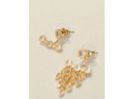 Boucles d'oreilles asymétriques
