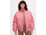 Bomber oversize bois de rose