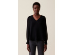 Blouse fluide transparente