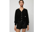 Cardigan en laine et mohair