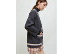 Cardigan collège patché M