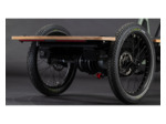 Vélo cargo électrique TRIKE FLATBED HYBRID 750 Gris