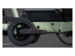 Vélo cargo électrique CARGO HYBRID 800 Vert Pois