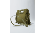 Sac M en cuir suède