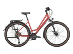 Vélo urbain/trekking VITESS 30 AMSTERDAM Rouge Métallique