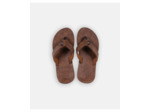 Tongs Homme Marron