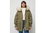 Parka en coton à capuche