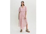 Robe foulard fluide à imprimé cachemire