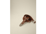 Ceinture western en cuir suédé