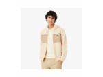 Sweat zip à capuche Homme COLOR BLOCK Beige