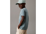 T-SHIRT À COL ROND SLIM FIT AVEC LOGO SUR LA POITRINE
