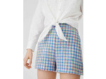 Chemise à nouer en popeline brodée