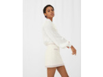 Chemise en satin monogramme Maje