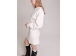 Robe pull effet corset
