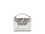 Clic de Lancel - Sac porté croisé - Grand modèle - Python et cuir de vachette lisse