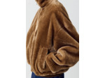 Veste fausse fourrure