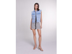 Blouson en jean sans manches