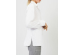 Chemise blanche oversize en popeline
