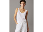 TANK TOP EN JERSEY DE LIN