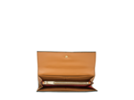 Pia de Lancel - Portefeuille slim rabat - Camel