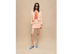 Jupe courte en tweed
