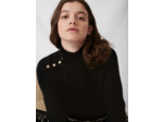Pull en cachemire col montant