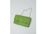 Pochette cuir grainé