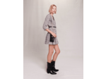 Robe courte en tweed