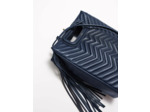 Sac M en cuir matelassé