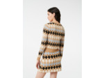 Cardigan court en jacquard