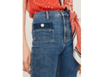 Jean 7/8 avec délavages