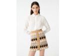 Chemise fluide col claudine