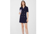 Robe en maille façon blazer