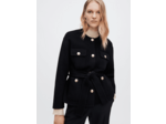 Manteau en double face texturé