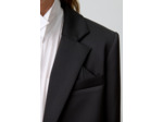 Veste satinée tailleur