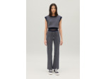 Pantalon maille rayures