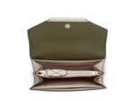 Enveloppe de Lancel - Portefeuille continental rabat - Petit modèle - Cuir grain rizière