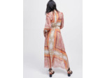 Robe en mousseline imprimé fourlard