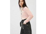 Cardigan en maille fantaisie et lurex