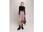 Robe asymétrique flanelle