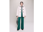 Manteau mi-long shearling