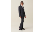 Veste tailleur rayée oversized