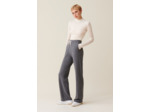 Pantalon fluide cachemire gris
