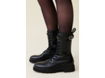 Bottines hautes rangers cuir