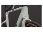 Vélo de gravel électrique NUROAD HYBRID C:62 RACE 400X Beige/Noir