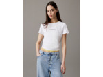 T-SHIRT SLIM MONOLOGO GRADIENT