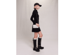 Robe courte en maille