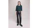 Veste courte en tweed