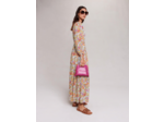 Robe longue imprimée