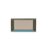 Enveloppe de Lancel - Portefeuille continental rabat - Grand modèle - Cuir grain rizière